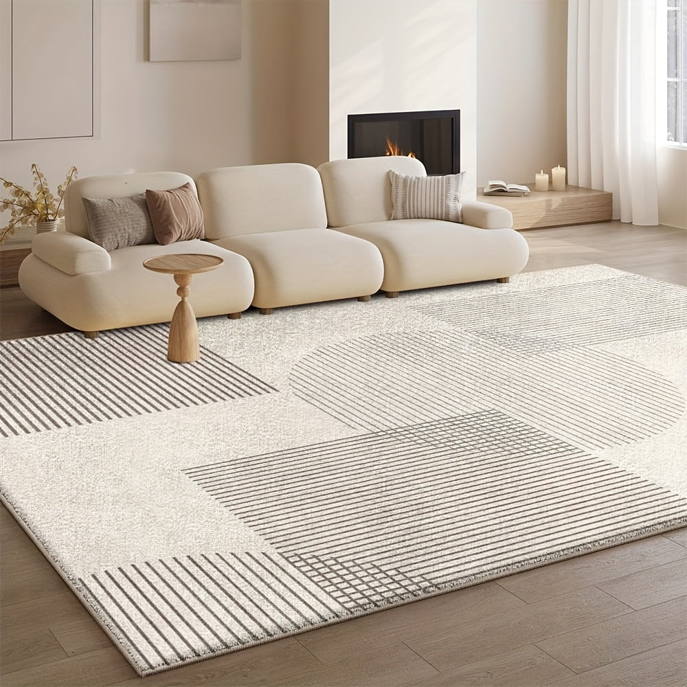 Velvet Design Floor Soft Washable Mat, Warmth Visible Everywhere Suitable for Courtyard, Garden, Bedroom, Living Room, Leisure Area, Bedside Decoration - Exquisite Decorative Carpet, Suitable for Leisure And Outdoor Living Use, Home Decor